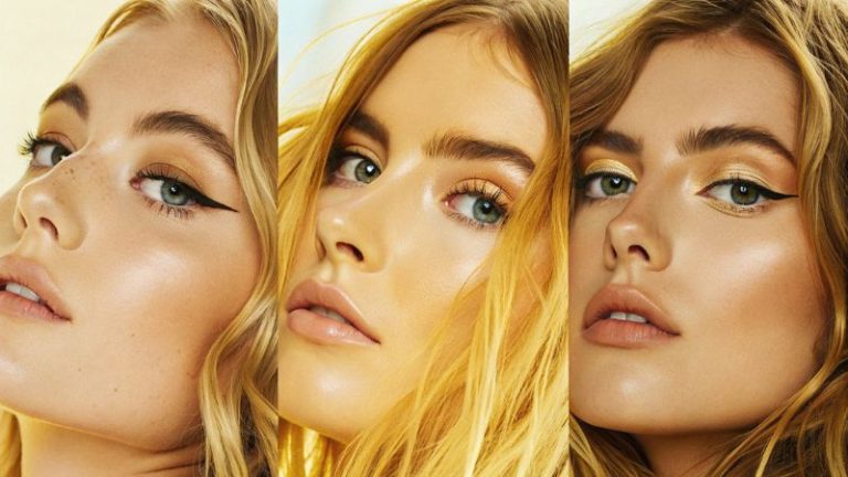 It is image on eye makeup for green eyes.