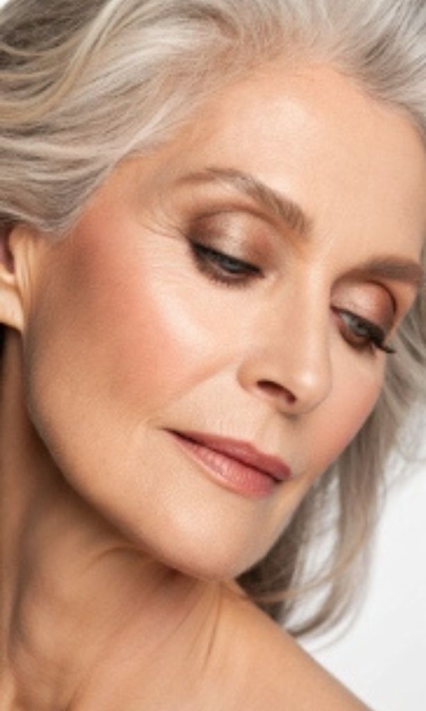 It is image on Eye Makeup For Older Women Over 50 Soft Bronze Look.