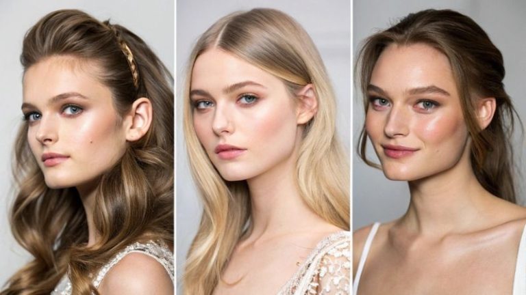 It is image on half up half down hairstyles.