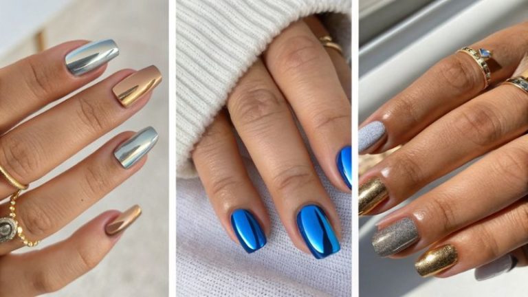 It is image on Chrome Nails Designs.