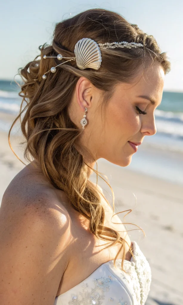 it is image on Half-up-Half-Down Hairstyles for Wedding.