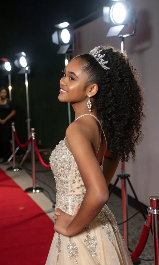 it is image on Half-Up Half-Down Hairstyles for Prom Night.